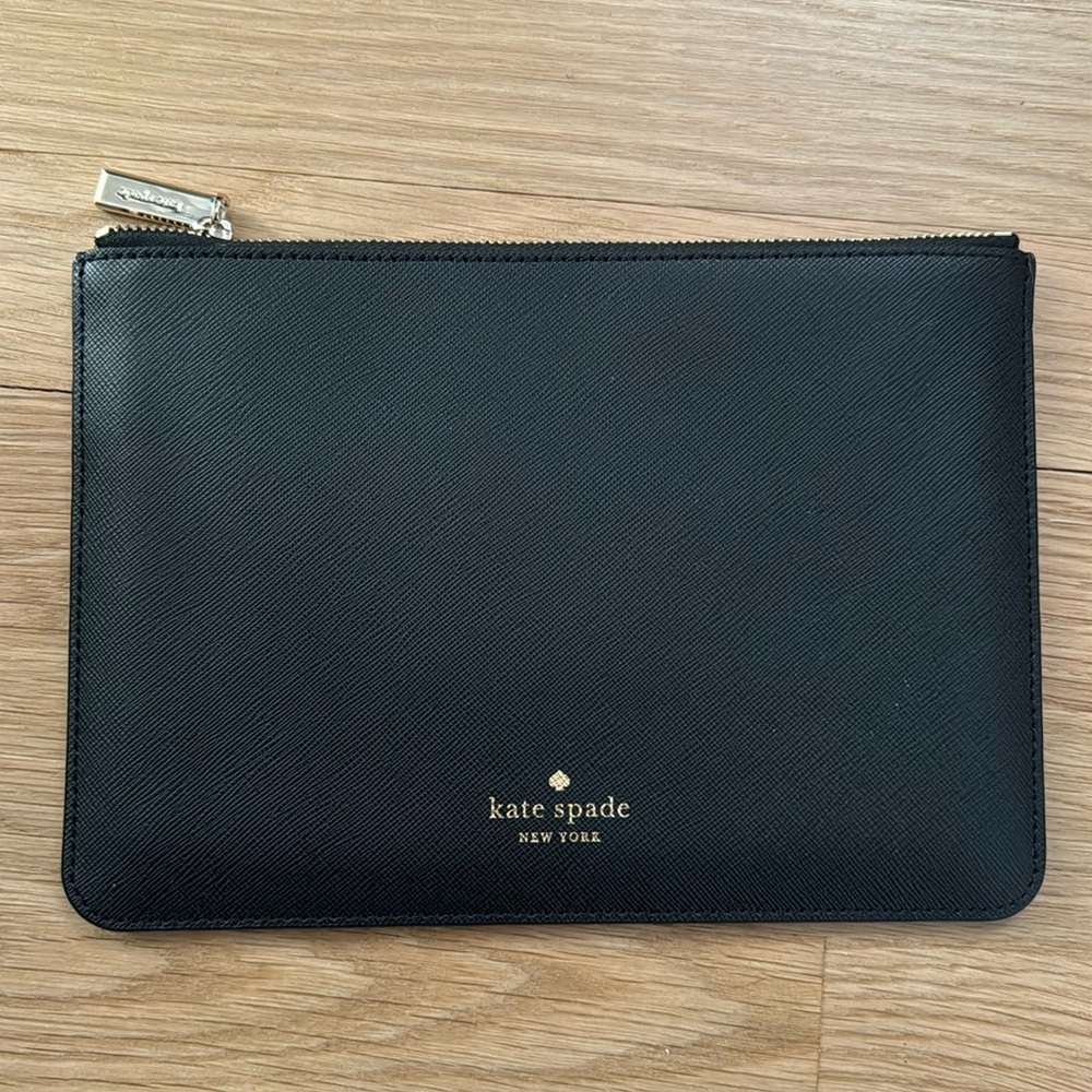 New Kate spade flat pouch purse